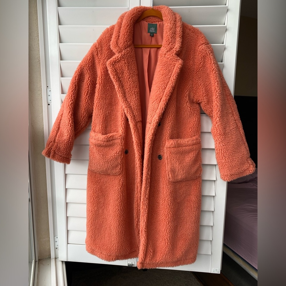 Wild Fable Teddy Trench 🐻